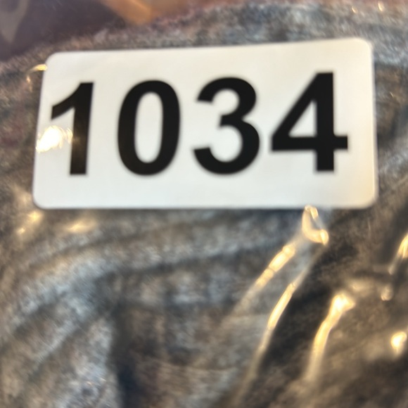 Athleta color block turtle neck sweater side slits high low straight hem Sz Med - Picture 12 of 12